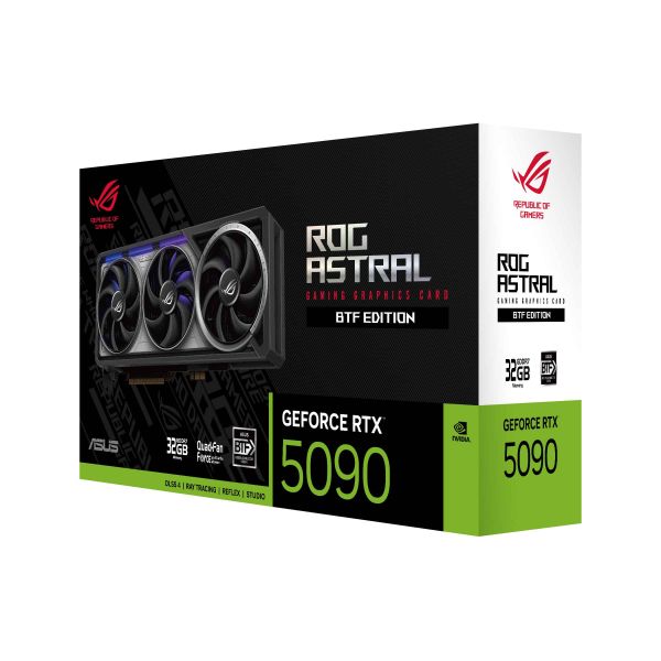 ASUS ROG-ASTRAL-RTX5090-32G-BTF-GAMING NVIDIA GeForce RTX 5090 32 GB GDDR7 (90YV0NF1-M0NA00)