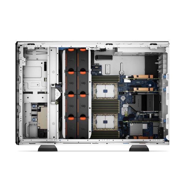 DELL PowerEdge T550 server 480 GB Toren (5U) Intel® Xeon® Silver 4309Y 2,8 GHz 16 GB DDR4-SDRAM 700 W (43KY9)