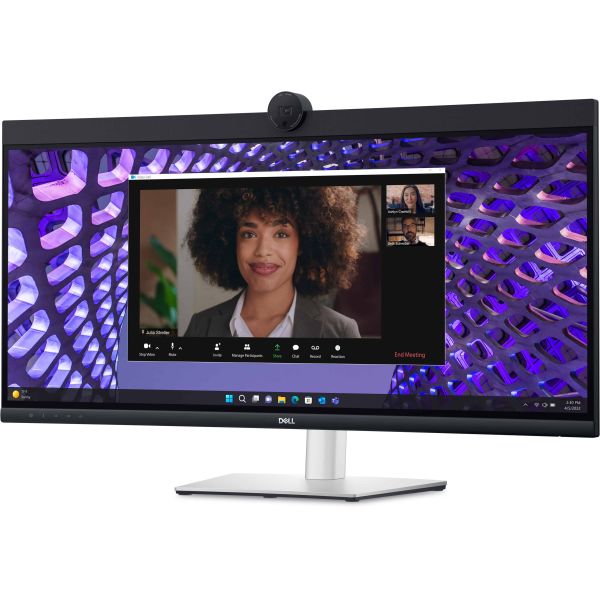 DELL P Series P3424WEB computer monitor 86,7 cm (34.1") 3440 x 1440 Pixels 4K Ultra HD LCD Zwart (P3424WEB)