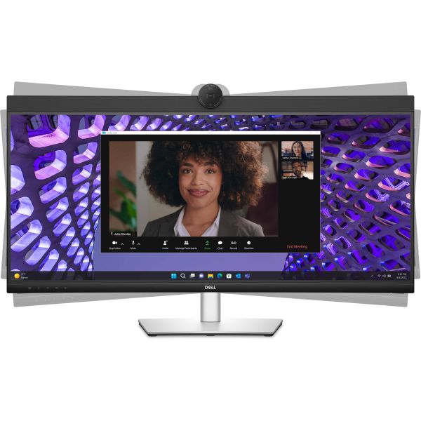 DELL P Series P3424WEB computer monitor 86,7 cm (34.1") 3440 x 1440 Pixels 4K Ultra HD LCD Zwart (P3424WEB)