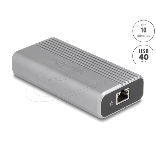 Delock USB 40 Gbps USB-C Ethernet Adapter 10GbE (64349)