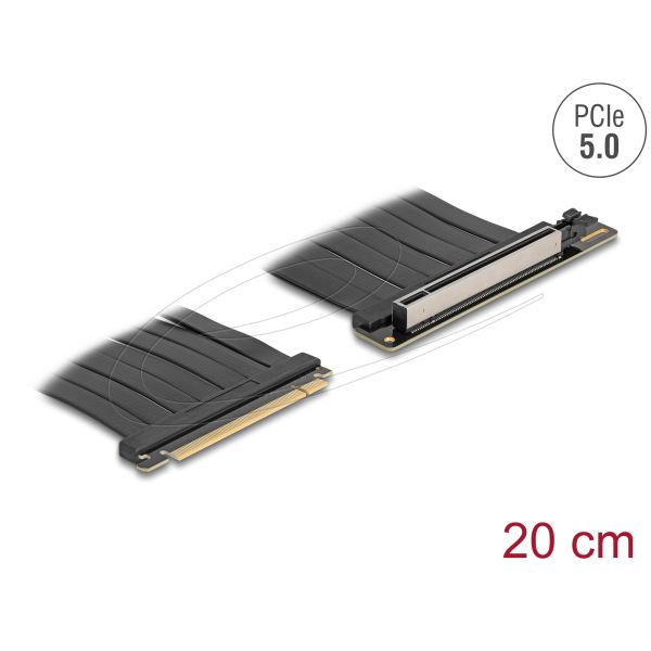 Delock Riser Karte PCIe 5.0 x16 met 20cm Kabel (81289)