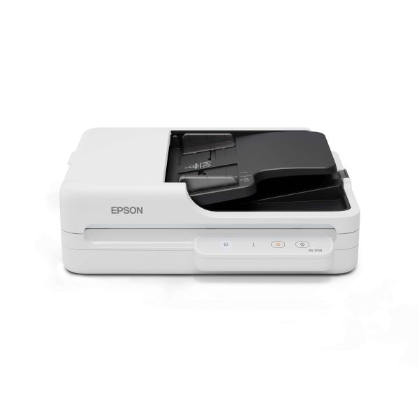 Epson WorkForce DS-1730 Flatbed-/ADF-scanner 1200 x 1200 DPI A4 Zwart, Wit (B11B273401)
