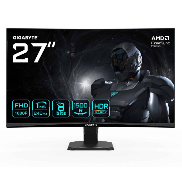 GIGABYTE GS27FC2 computer monitor 68,6 cm (27") 1920 x 1080 Pixels Full HD LED Zwart (GS27FC2)