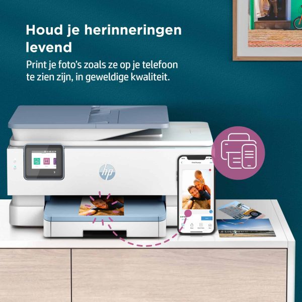 HP ENVY Inspire 7921e Draadloos All-in-One Kleur Printer, Instant Ink; Foto's printen (2H2P6B#629)