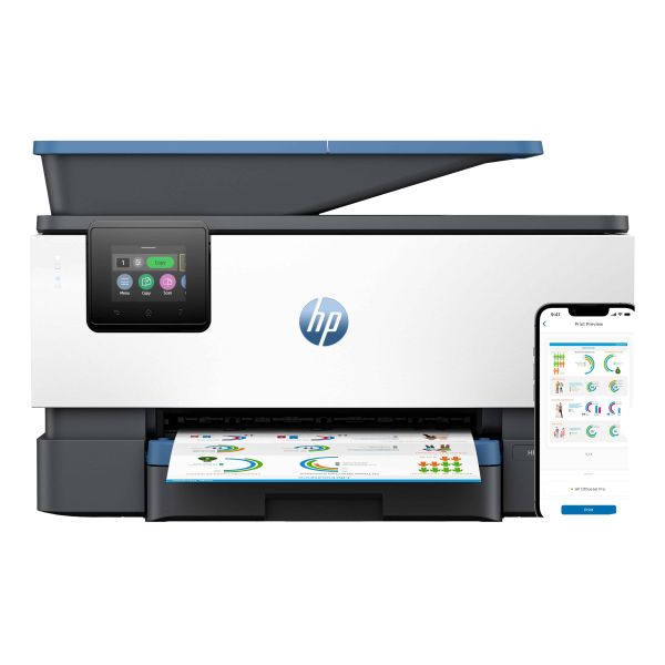 HP OfficeJet Pro 9125e Draadloos All-in-One Kleur Printer, Instant Ink; Dubbelzijdig printen (403X5B#629)