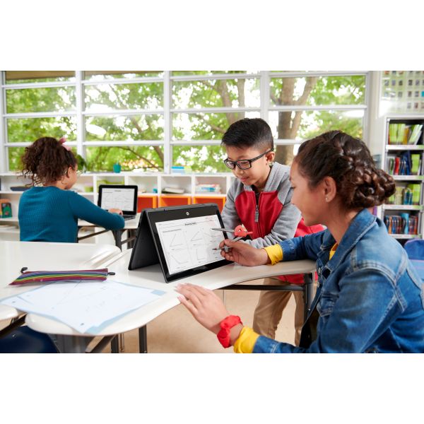 HP Chromebook Fortis x360 G3 J Intel® Celeron® N5100 29,5 cm (11.6") Touchscreen HD 4 GB LPDDR4x-SDRAM 32 GB eMMC Wi-Fi 6 (802.11ax) ChromeOS Zwart (4L1K5EA#ABH)