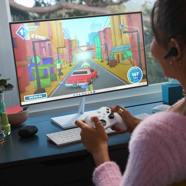 HP 24 -ck0120nd AMD Ryzen™ 3 3250U 60,5 cm (23.8") 1920 x 1080 Pixels Alles-in-één-pc 8 GB DDR4-SDRAM 256 GB SSD Windows 11 Home Wi-Fi 6 (802.11ax) Wit (666M6EA#ABH)