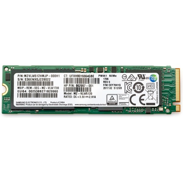 HP 6SK99AA 1 TB M.2 PCI Express 3.0 NVMe TLC (6SK99AA)