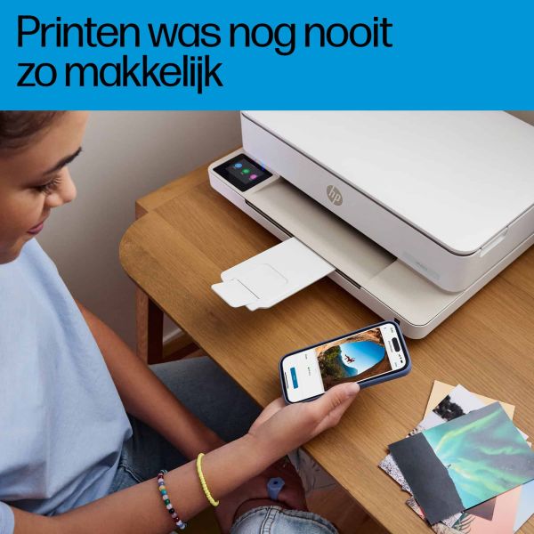 HP ENVY 6122e Wireless All-in-One Kleur Printer, Instant Ink; Foto's printen (714L9B#629)  HP ENVY 6122e Wireless All-in-One Kleur Printer, Instant Ink; Foto's printen (714L9B#629)