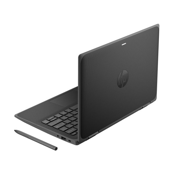 HP Pro x360 Fortis 11 G11 Intel® N N100 Hybride (2-in-1) 29,5 cm (11.6") Touchscreen HD 8 GB DDR4-SDRAM 128 GB SSD Wi-Fi 6E (802.11ax) Windows 11 Pro Zwart