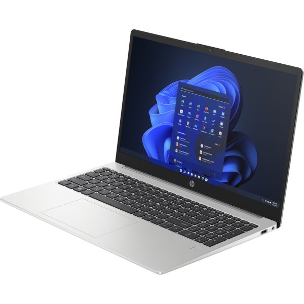 HP 250 G10 Intel® Core™ i3 i3-1315U Laptop 39,6 cm (15.6") Full HD 8 GB DDR4-SDRAM 256 GB SSD Wi-Fi 6 (802.11ax) Windows 11 Pro Zilver
