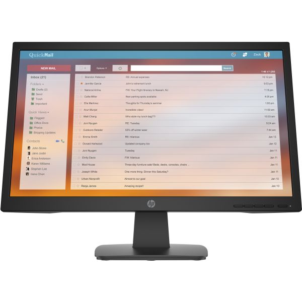 HP P22v G4 computer monitor 54,6 cm (21.5") 1920 x 1080 Pixels Full HD Zwart (9TT53AA#ABB)