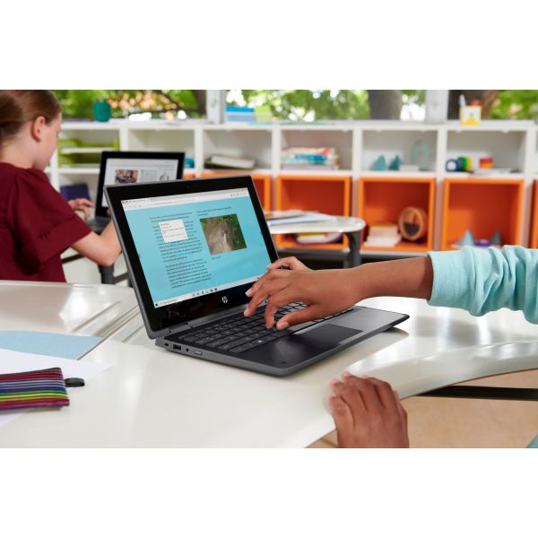 HP ProBook x360 11 G5 EE Intel® Pentium® Silver N5030 Hybride (2-in-1) 29,5 cm (11.6") Touchscreen HD 4 GB DDR4-SDRAM 128 GB SSD Wi-Fi 5 (802.11ac) Windows 10 Pro Zwart