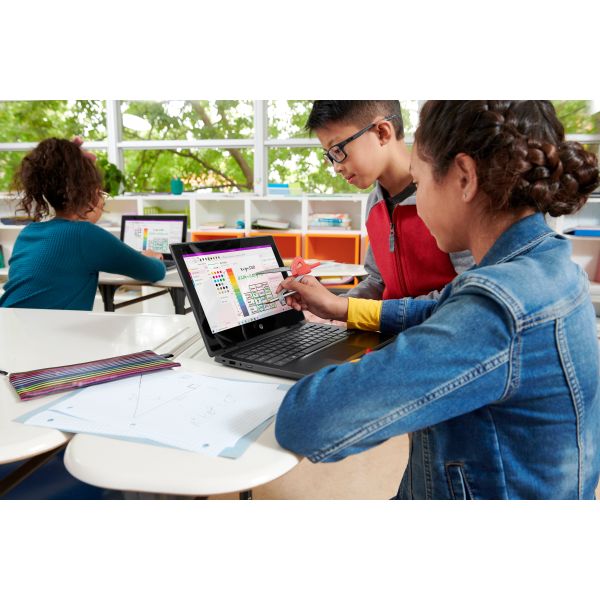 HP ProBook x360 11 G5 EE Intel® Pentium® Silver N5030 Hybride (2-in-1) 29,5 cm (11.6") Touchscreen HD 4 GB DDR4-SDRAM 128 GB SSD Wi-Fi 5 (802.11ac) Windows 10 Pro Zwart