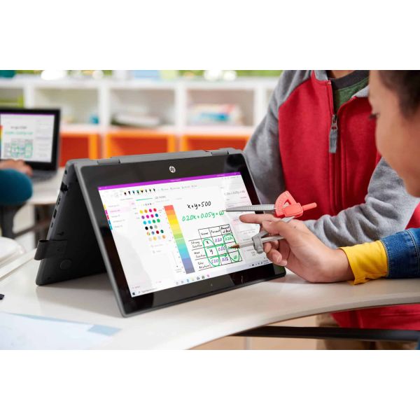HP ProBook x360 11 G5 EE Intel® Pentium® Silver N5030 Hybride (2-in-1) 29,5 cm (11.6") Touchscreen HD 4 GB DDR4-SDRAM 128 GB SSD Wi-Fi 5 (802.11ac) Windows 10 Pro Zwart (9VX85EA#ABH)