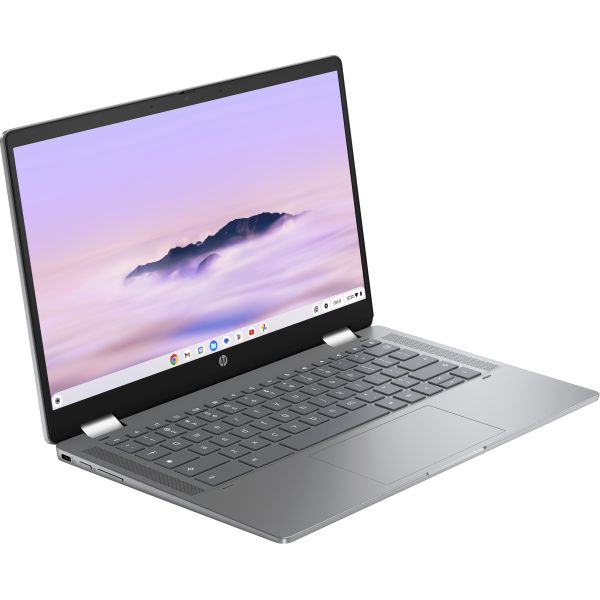 HP Chromebook x360 14b-cd0075nd Intel® Core™ i3 i3-N305 35,6 cm (14") Touchscreen Full HD 8 GB LPDDR5-SDRAM 256 GB Flash Wi-Fi 6 (802.11ax) ChromeOS Zilver (A12M4EA#ABH)