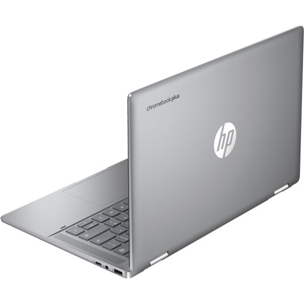 HP Chromebook x360 14b-cd0075nd Intel® Core™ i3 i3-N305 35,6 cm (14") Touchscreen Full HD 8 GB LPDDR5-SDRAM 256 GB Flash Wi-Fi 6 (802.11ax) ChromeOS Zilver (A12M4EA#ABH)