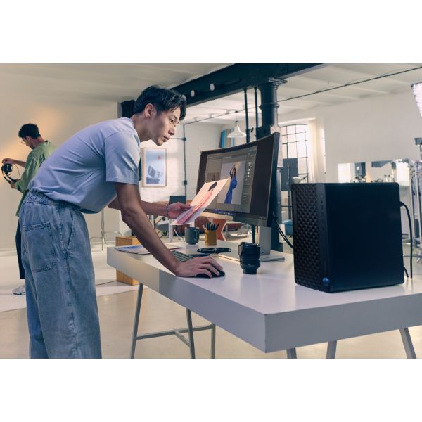 HP EliteDesk 8 Tower G1i AI Wolf Pro Security Edition Intel Core Ultra 7 265 16 GB DDR5-SDRAM 512 GB SSD Windows 11 Pro PC AI PC Zwart (A55T9ET#ABH)
