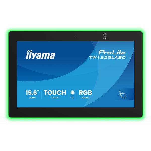 iiyama TW1625LASC-B3PNR scherm voor vergaderzalen 39,6 cm (15.6") 1920 x 1080 Pixels LED Wi-Fi 6 (802.11ax), Wi-Fi 5 (802.11ac), Wi-Fi 4 (802.11n), 802.11g, 802.11a, 802.11b Zwart Bluetooth (TW1625LASC-B3PNR) iiyama TW1625LASC-B3PNR scherm voor vergaderzalen 39,6 cm (15.6") 1920 x 1080 Pixels LED Wi-Fi 6 (802.11ax), Wi-Fi 5 (802.11ac), Wi-Fi 4 (802.11n), 802.11g, 802.11a, 802.11b Zwart Bluetooth (TW1625LASC-B3PNR)