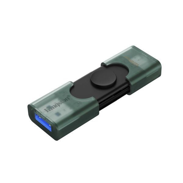 Kingston Technology DataTraveler 128GB USB-A + USB-C 3.2 Gen 1 DuoG2 (DTDEG2/128GB)
