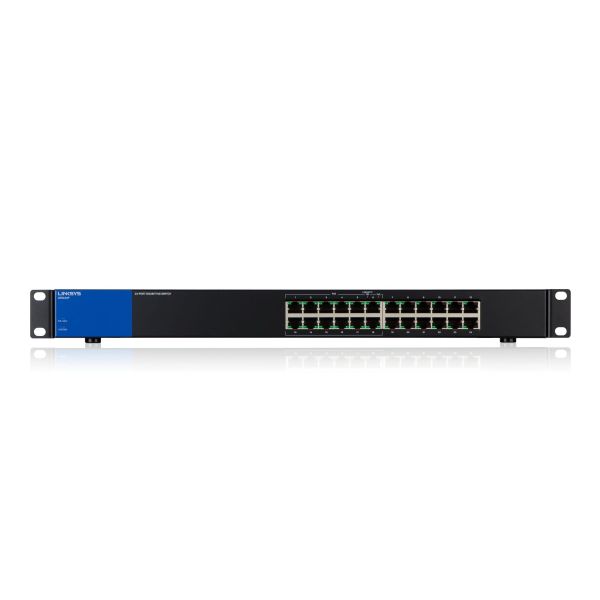 Linksys 24-poorts Gigabit PoE - desktopswitch (LGS124P) (LGS124P-EU)