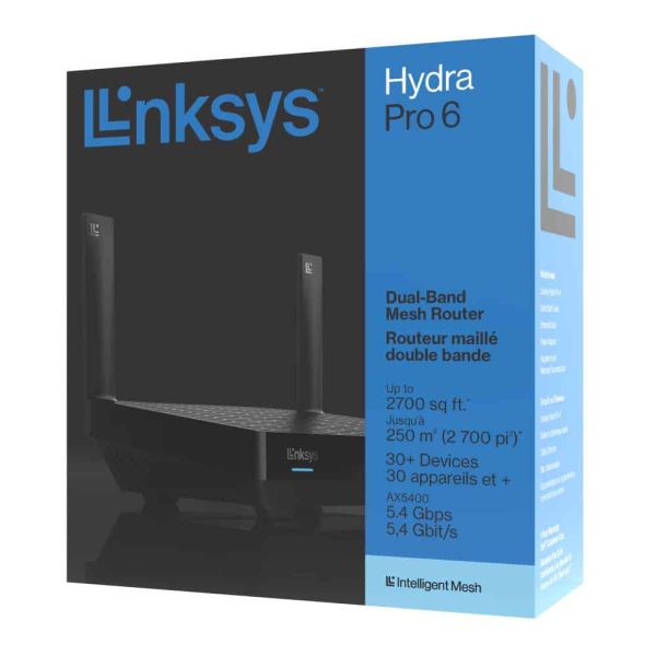 Linksys MR5500 draadloze router Gigabit Ethernet Dual-band (2.4 GHz / 5 GHz) Zwart (MR5500-KE) Linksys MR5500 draadloze router Gigabit Ethernet Dual-band (2.4 GHz / 5 GHz) Zwart (MR5500-KE)