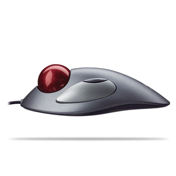 Logitech Trackman Marble muis USB Type-A + PS/2 Optisch (910-000808)