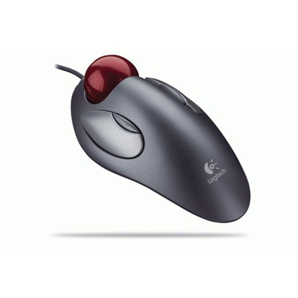 Logitech Trackman Marble muis USB Type-A + PS/2 Optisch (910-000808)