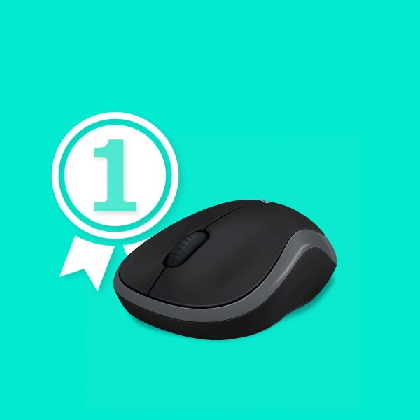 Logitech M185 muis Ambidextrous RF Draadloos Optisch 1000 DPI (910-002238)