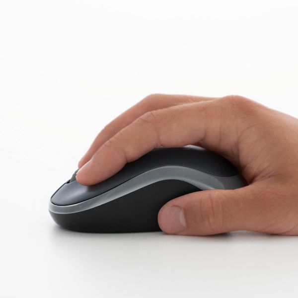 Logitech M185 muis Ambidextrous RF Draadloos Optisch 1000 DPI (910-002240)