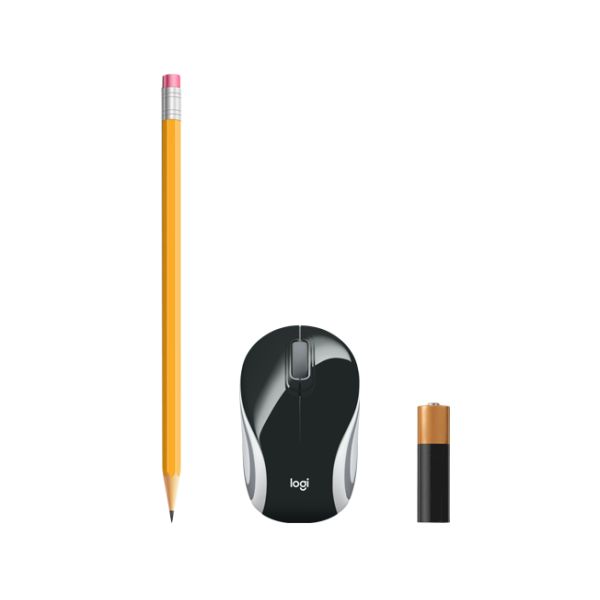 Logitech M187 muis Ambidextrous RF Draadloos Optisch 1000 DPI (910-002731)
