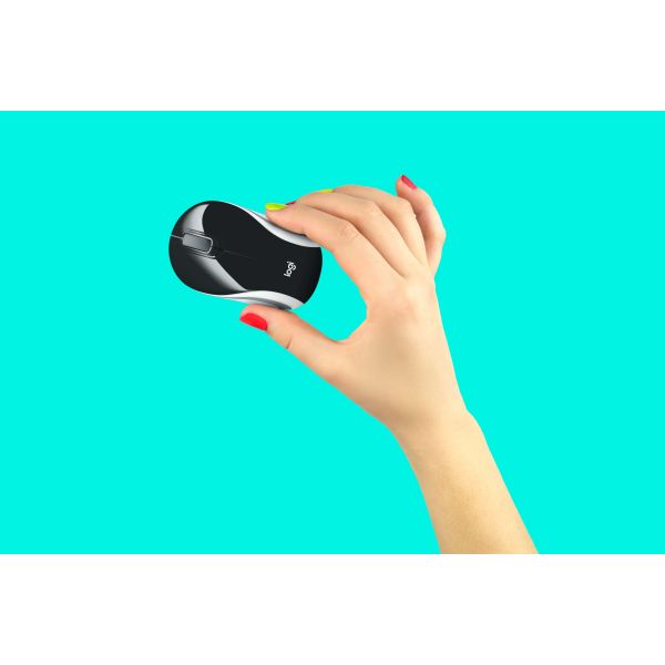 Logitech M187 muis Ambidextrous RF Draadloos Optisch 1000 DPI (910-002731)