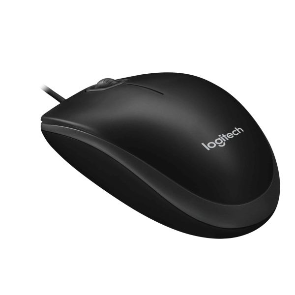 Logitech B100 Optical Usb Mouse f/ Bus muis Ambidextrous USB Type-A Optisch 800 DPI (910-003357)