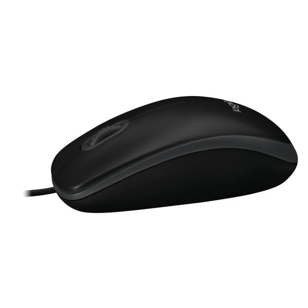 Logitech B100 Optical Usb Mouse f/ Bus muis Ambidextrous USB Type-A Optisch 800 DPI (910-003357)