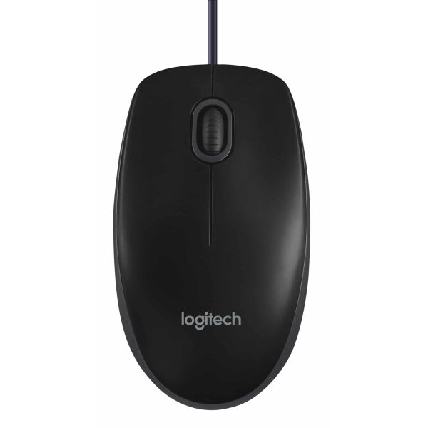 Logitech B100 Optical Usb Mouse f/ Bus muis Ambidextrous USB Type-A Optisch 800 DPI (910-003357)