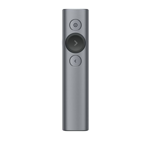 Logitech Spotlight Draadloze presenter Bluetooth/RF Grijs (910-004861)