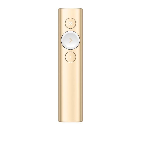 Logitech Spotlight Draadloze presenter Bluetooth/RF Goud (910-004862) Logitech Spotlight Draadloze presenter Bluetooth/RF Goud (910-004862)