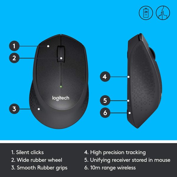 Logitech M330 Silent Plus (910-004909)