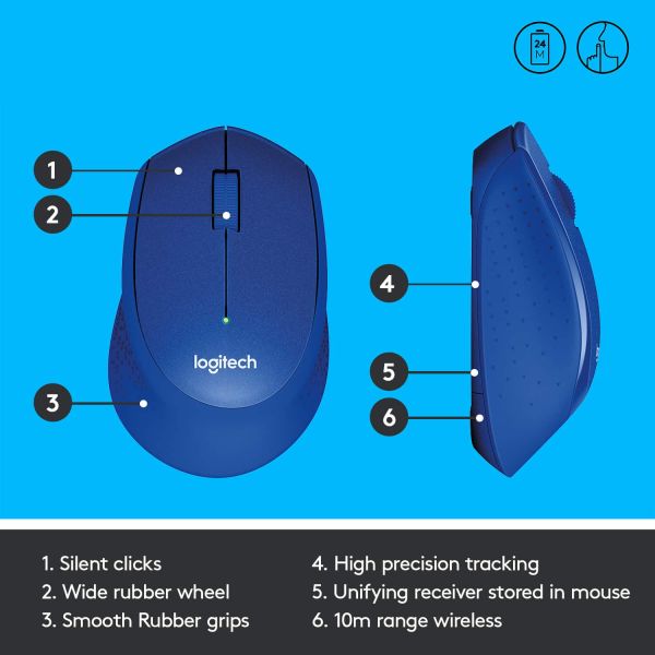 Logitech M330 Silent Plus (910-004910)