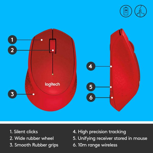 Logitech M330 Silent Plus (910-004911)