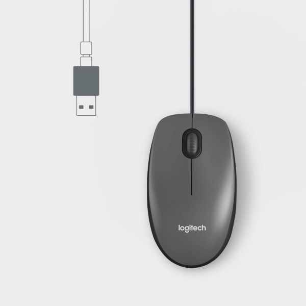 Logitech M100 corded mice (910-005003)