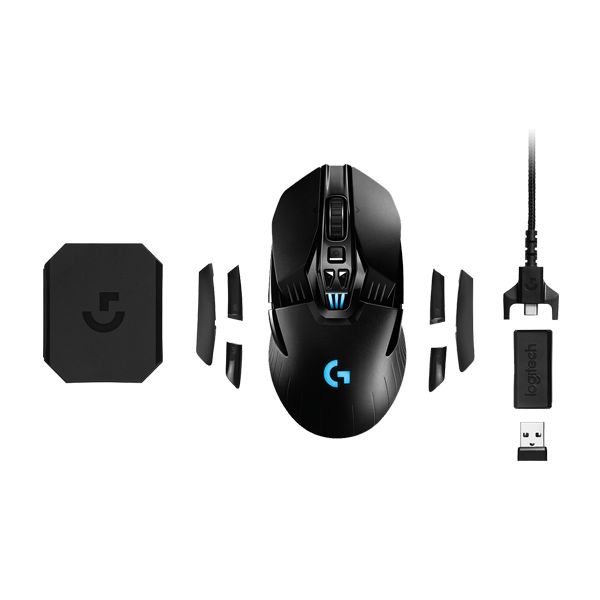 Logitech G G903 LIGHTSPEED Wireless Gaming Mouse muis Ambidextrous RF Draadloos Optisch 12000 DPI (910-005084)
