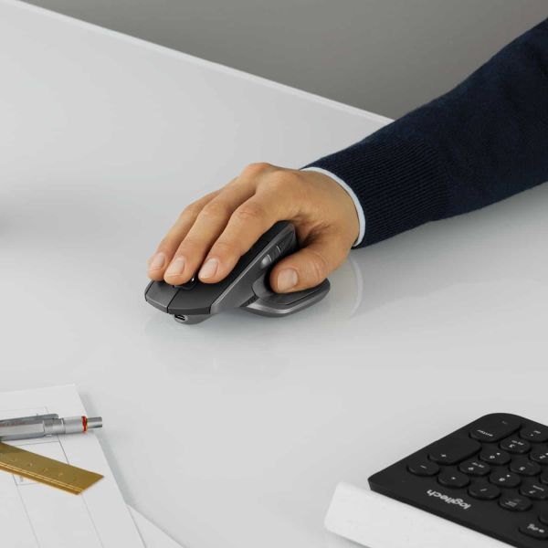 Logitech MX Master 2S Wireless Mouse muis Rechtshandig RF-draadloos + Bluetooth Laser 1000 DPI (910-005139)