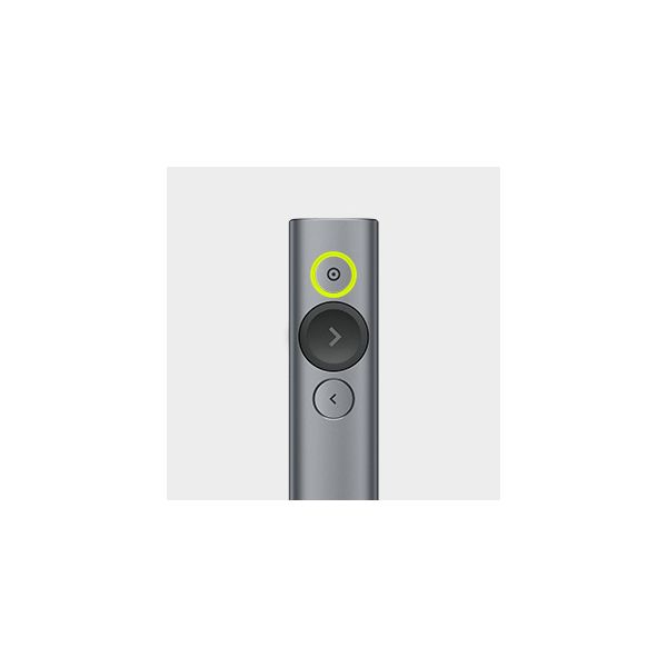Logitech Spotlight Draadloze presenter Bluetooth/RF Grijs (910-005166)