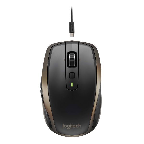 Logitech MX Anywhere 2 Wireless Mobile Mouse muis Rechtshandig RF-draadloos + Bluetooth Laser 1000 DPI (910-005314)