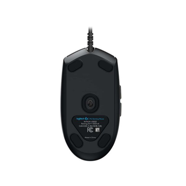 Logitech G PRO (HERO) muis Ambidextrous USB Type-A Optisch 25600 DPI (910-005440)