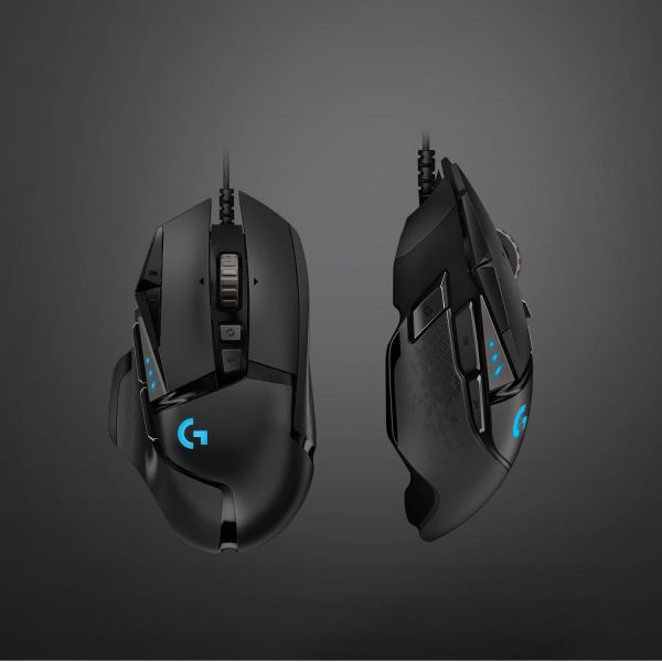 Logitech G G502 Hero muis Rechtshandig USB Type-A Optisch 25600 DPI (910-005470)