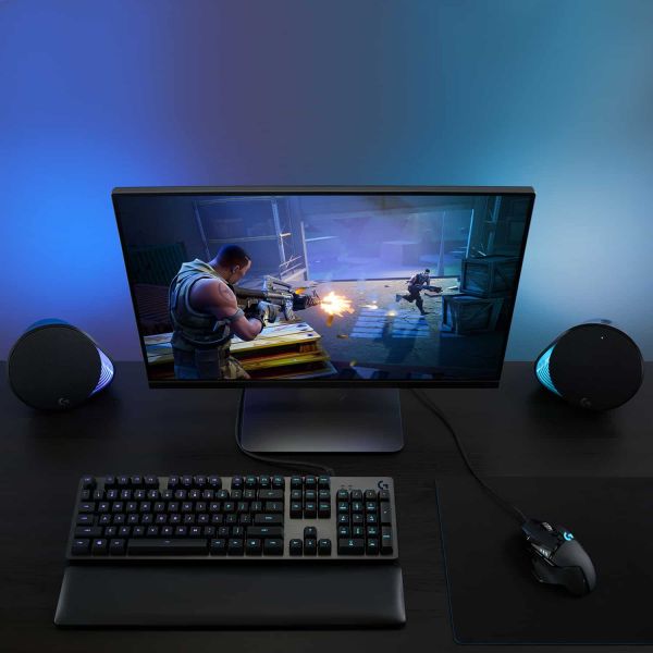 Logitech G G502 Hero muis Rechtshandig USB Type-A Optisch 25600 DPI (910-005470)