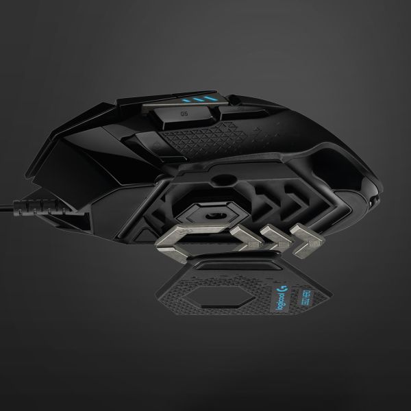 Logitech G G502 Hero muis Rechtshandig USB Type-A Optisch 25600 DPI (910-005470)